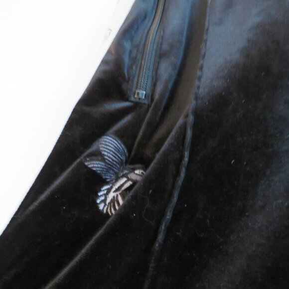 FDMTL X BILLIONAIRES BOY CLUB Black Velour Velvet Track Pants Street Men Sz S - Picture 7 of 16